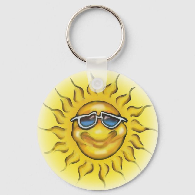 Sunny Keychain (Front)