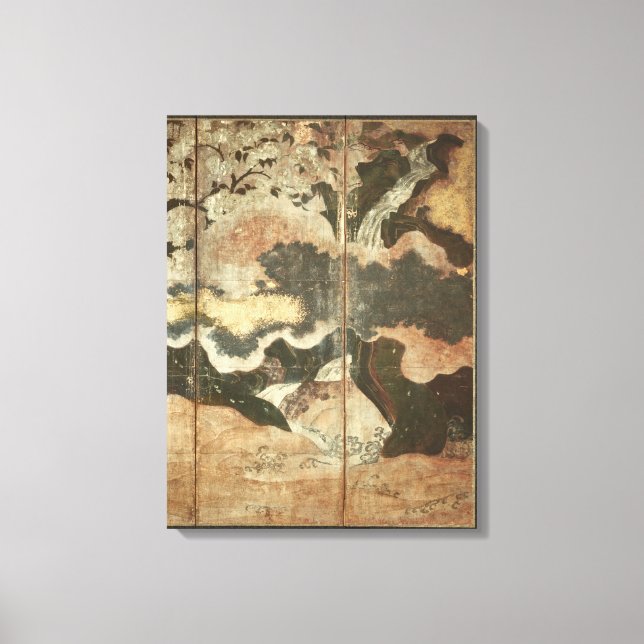 Sunny Landscape Canvas Print (Front)