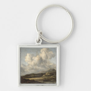 Sunny Landscape Keychain