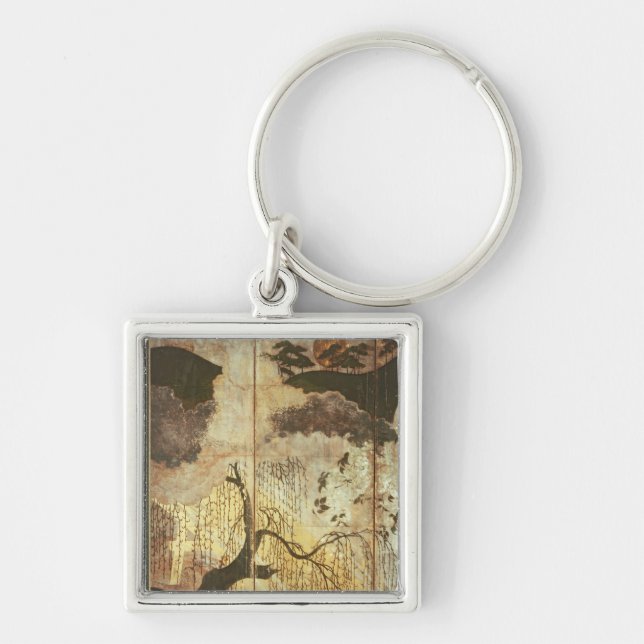 Sunny Landscape Keychain (Front)