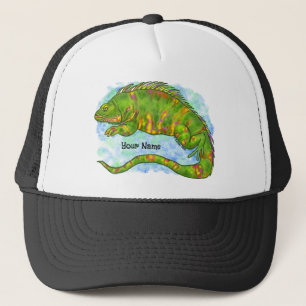Sunny Lizard Trucker Hat
