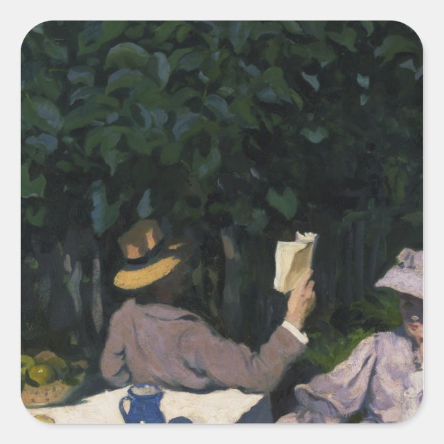 Sunny Morning, 1905 Square Sticker (Front)