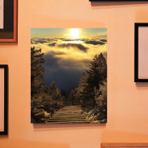 Sunny Morning Above The Clouds