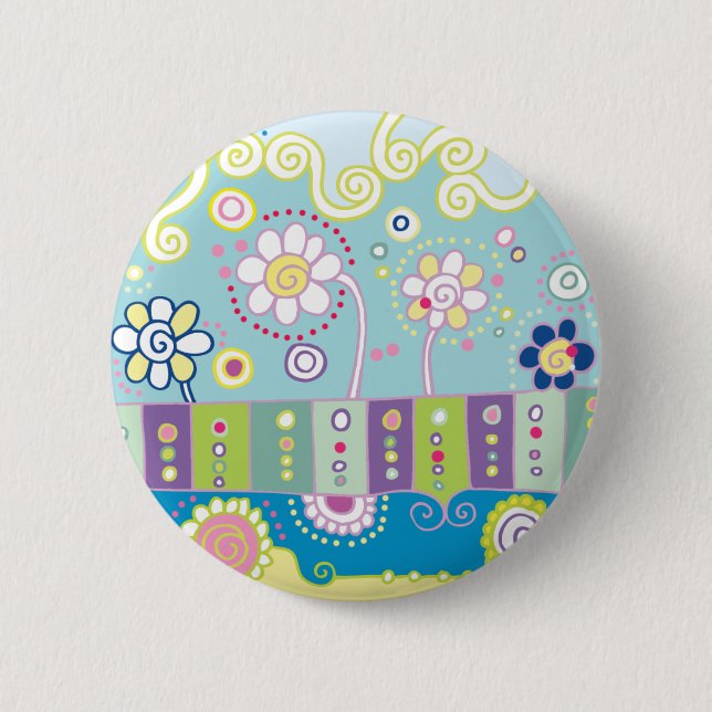 Sunny Morning Button (Front)