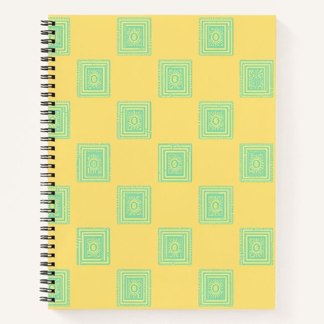 Sunny Notes Spiral Notebook – Summer Ready (Front)