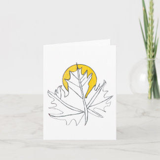 Sunny Oak Card