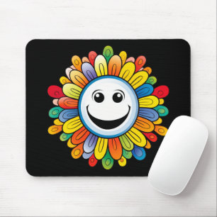 Sunny Ray Flower Mouse Pad