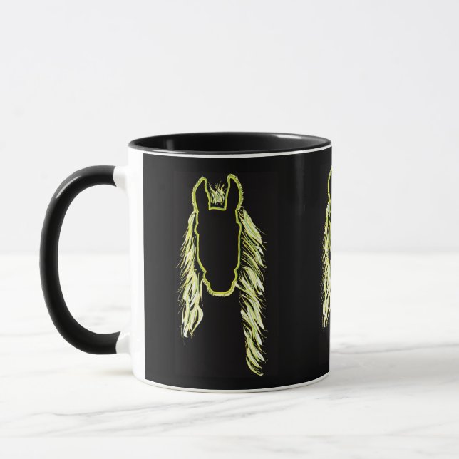 Sunny Reflections of a Horse Mug (Left)