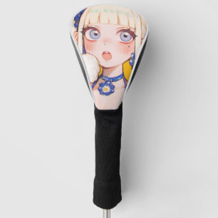 Sunny Scoop Anime Girl with Vanilla Cone Golf Head Cover