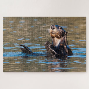 Sunny Sea Otter Jigsaw Puzzle