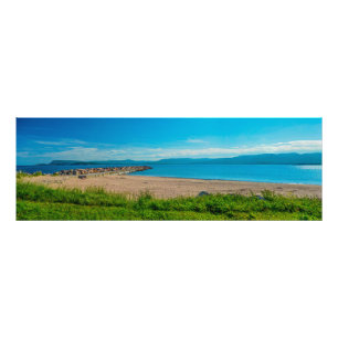 Sunny Seawall Photo Print