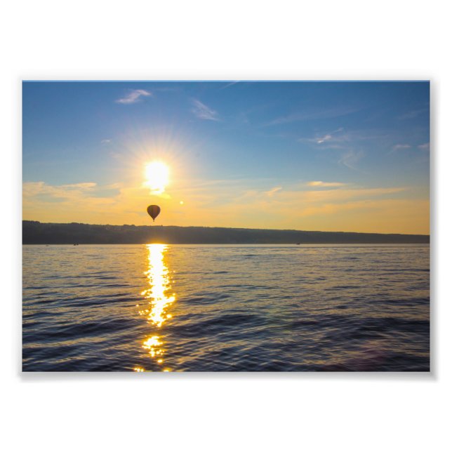 Sunny Seneca Lake, New York Photo Print (Front)