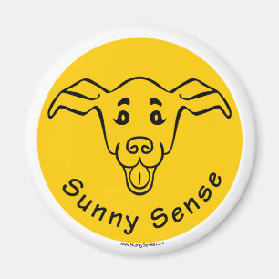 Sunny Sense Logo w/Dog magnets