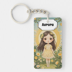 Sunny Serenade Personalised Keychain