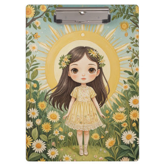Sunny Serenade Personalized Clipboard
