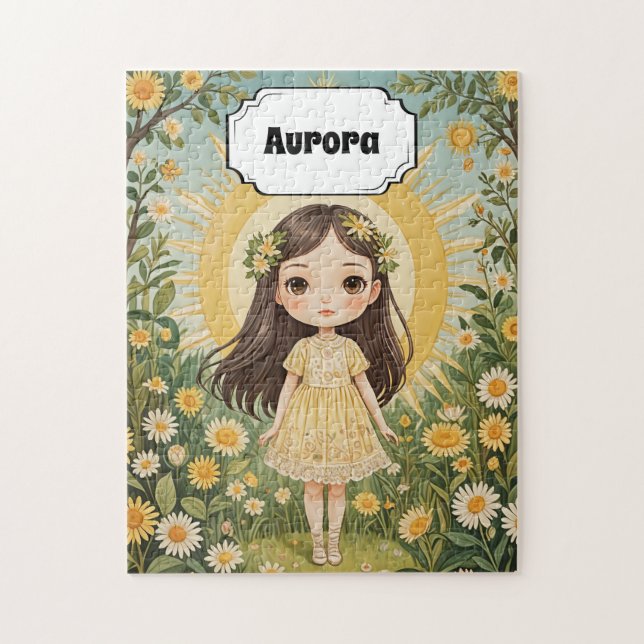 Sunny Serenade Personalized Jigsaw Puzzle (Vertical)
