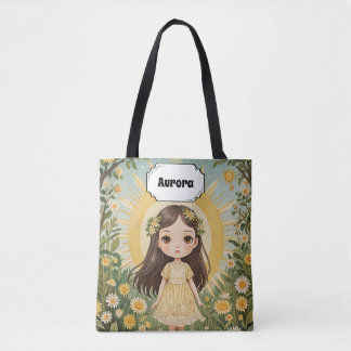 Sunny Serenade Personalized Tote Bag
