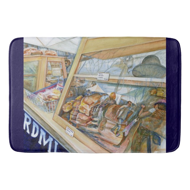 Sunny Side of Insanity Bath Mat (Front)