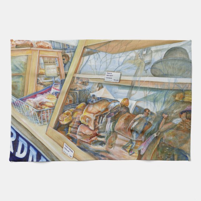 Sunny Side of Insanity Kitchen Towel (Horizontal)