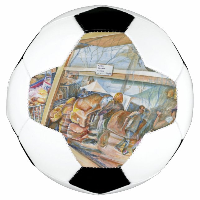 Sunny Side of Insanity Soccer Ball (Front)