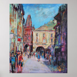 Sunny Side Prague Poster