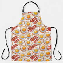 Sunny Side Up & Crispy – Watercolor Eggs and Bacon