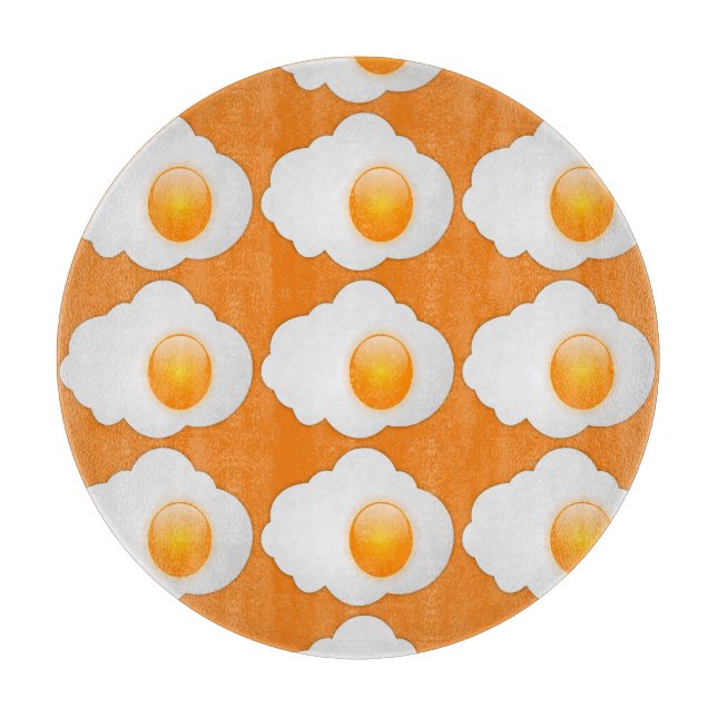 SUNNY-SIDE UP EGG   CUTTING BOARD (Front)