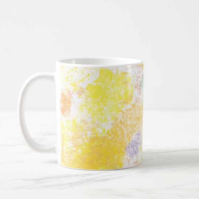 "Sunny Sips"- Classic Mug-11 oz Coffee Mug (Left)