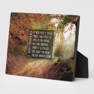Sunny Smile Plaque