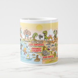 Sunny Southern California Jumbo Mug