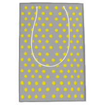 Sunny Splatter Polka Dot Pattern