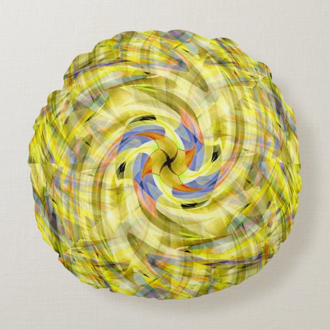 Sunny Spring....... Round Pillow (Front)