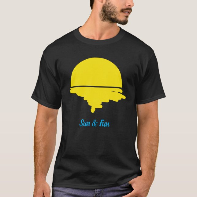 Sunny Summer Break  T-Shirt (Front)