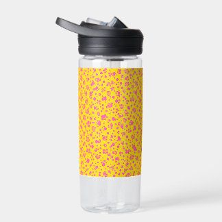 Sunny Summer Water Bottle of Pink Dots – 20oz