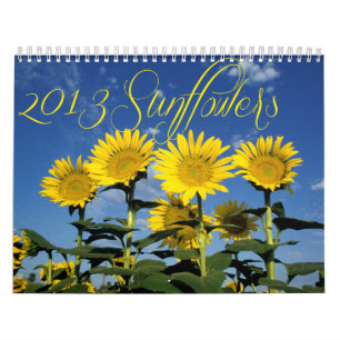 Sunny Sunflower 2013 Calendrier