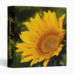 Sunny sunflower and meaning binder
