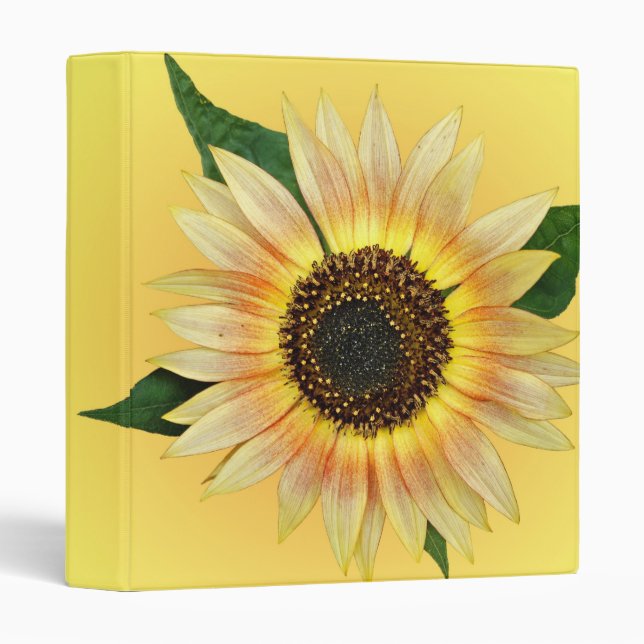 Sunny Sunflower Binder (Front/Spine)