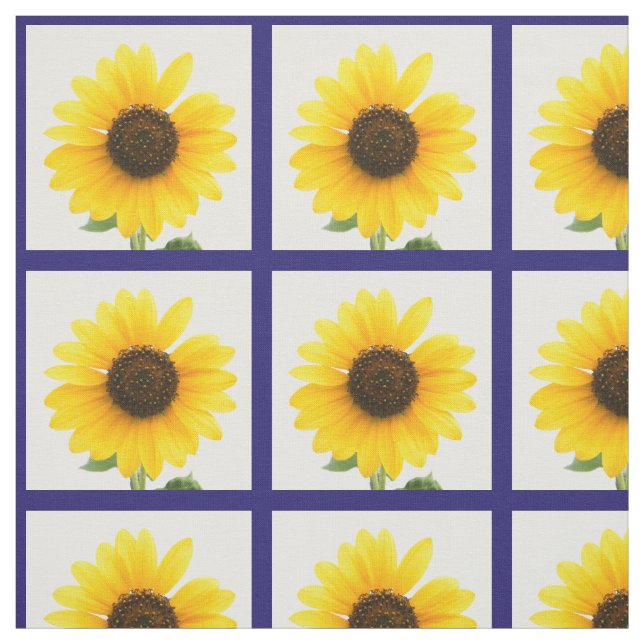 Sunny Sunflower Fabric (Swatch)