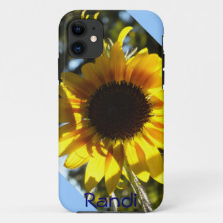 Sunny Sunflower iPhone 5 case *personalize*