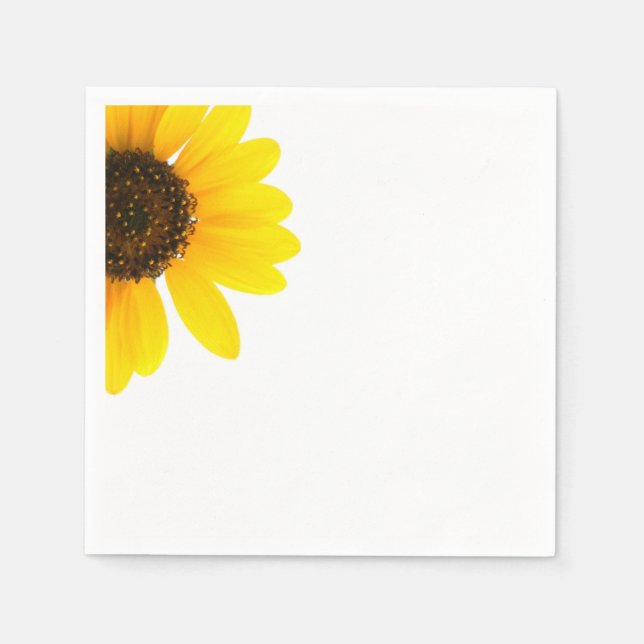 Sunny Sunflower  Napkin (Front)