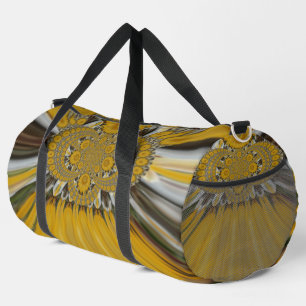 Sunny Sunflower Pattern: A Whimsical Design Duffle Bag