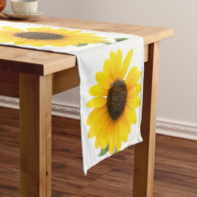 Sunny Sunflower Table Runner (In Situ)