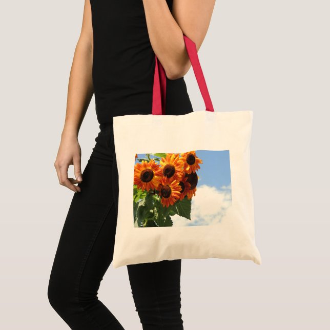 Sunny Sunflower Tote Bag (Front (Product))