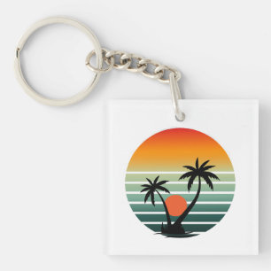 Sunny Sunshine Acrylic Keychain
