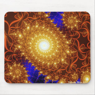 Sunny Swirl Mouse Pad