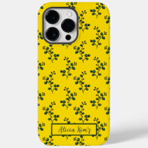 Sunny Twigs, A Summer Seamless Pattern