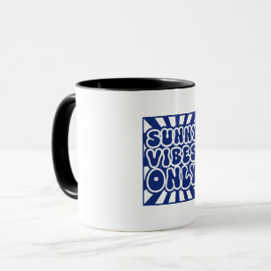 Sunny Vibes Only – Vintage Groovy Energy Mug