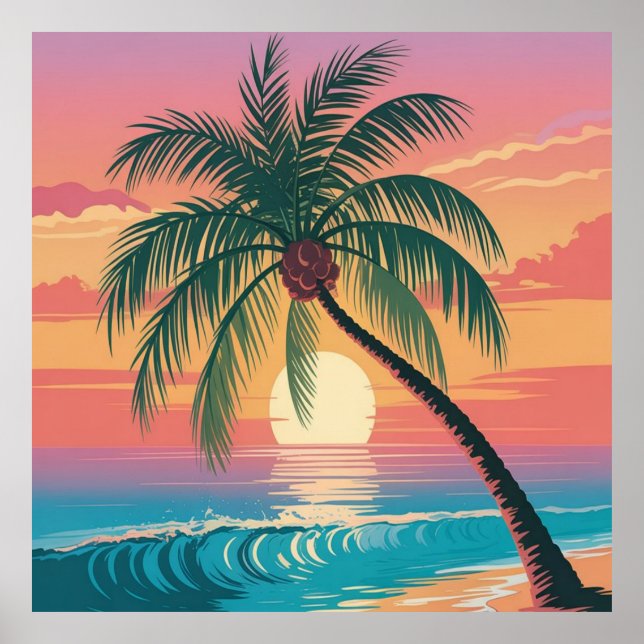 Sunny Vibes Poster (Front)