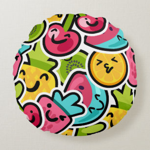 Sunny Vibes – Your Summer Store ☀️🏖️ Round Pillow