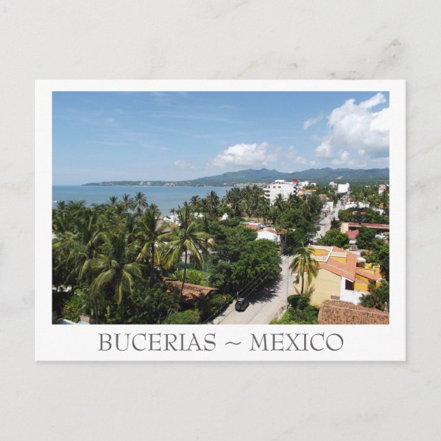Sunny View Bucerias Riviera Nayarit Postcard (Front)